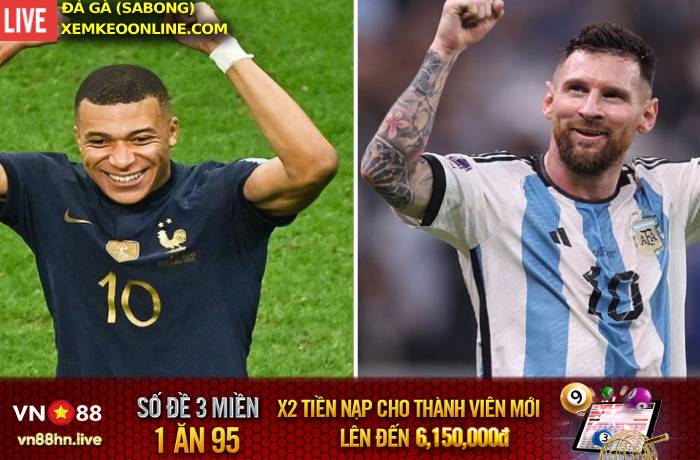 World cup 2022 - Cuộc Chiến so tài đỉnh cao giữa 2 thế hệ Messi vs Mbappe